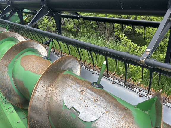 2010 John Deere 635F Header Combine