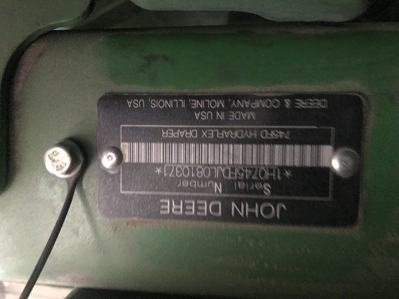 2020 John Deere 745FD Header Combine