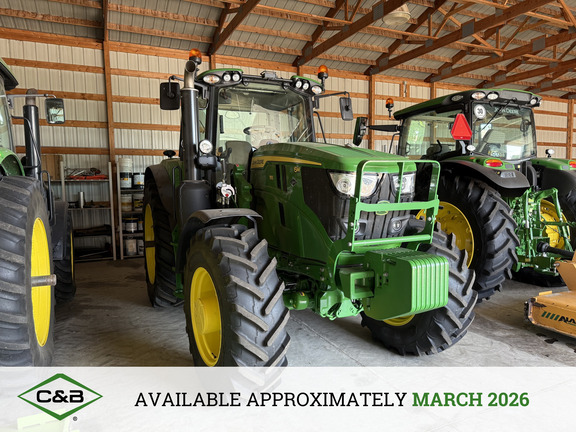 2025 John Deere 6M 155 Tractor