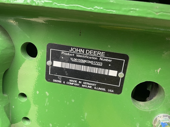 2025 John Deere 6M 155 Tractor