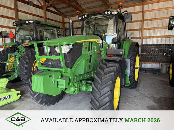 2025 John Deere 6M 155 Tractor