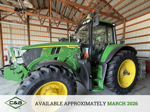 2025 John Deere 6M 155 Tractor