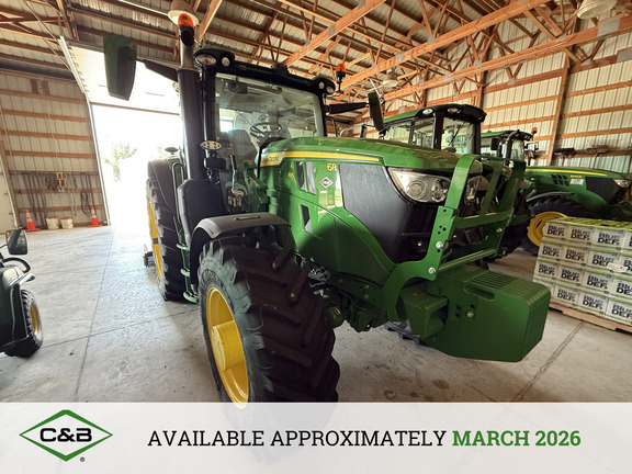 2025 John Deere 6R 165 Tractor