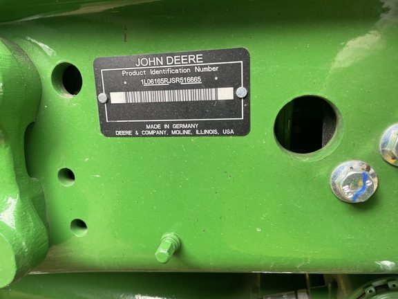 2025 John Deere 6R 165 Tractor