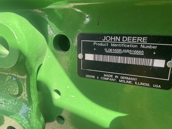 2025 John Deere 6R 165 Tractor