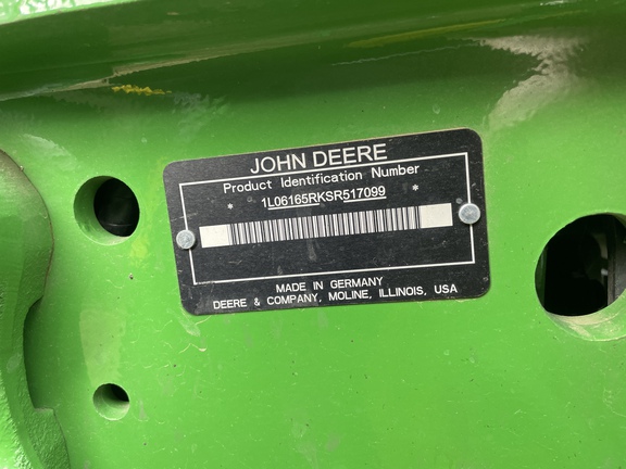 2025 John Deere 6R 165 Tractor