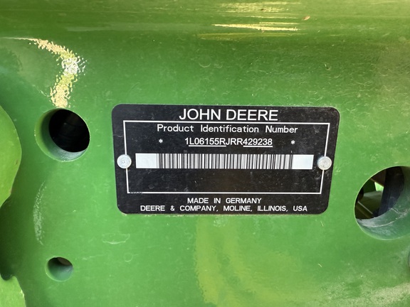2024 John Deere 6R 155 Tractor