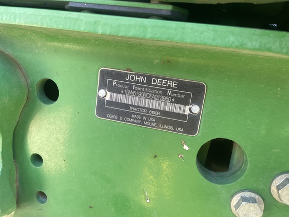 2014 John Deere 6190R Tractor