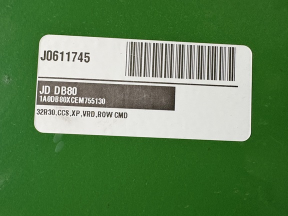 2014 John Deere DB80 Planter