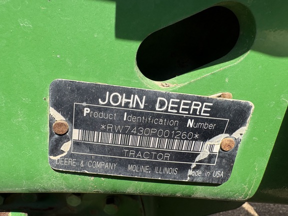 2007 John Deere 7430 Premium Tractor
