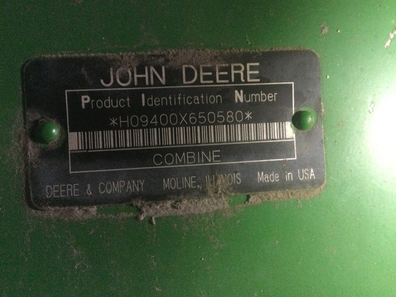 1993 John Deere 9400 Combine