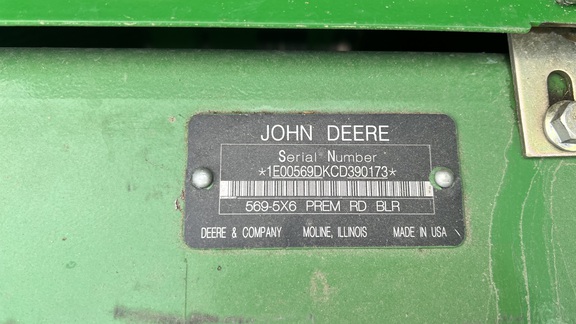 2013 John Deere 569 Premium Baler/Round