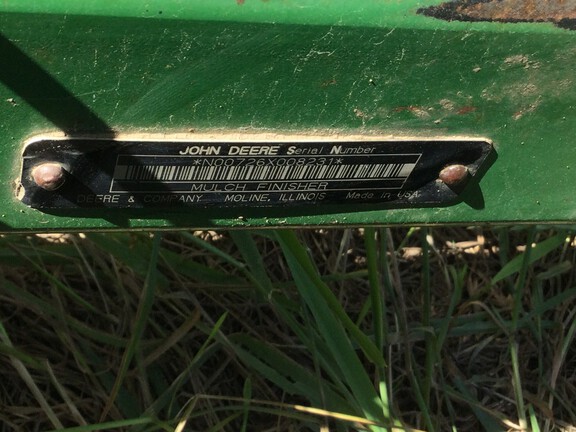 2005 John Deere 726 Mulch Finisher