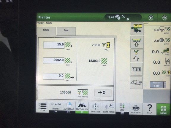 2015 John Deere 1775NT Planter