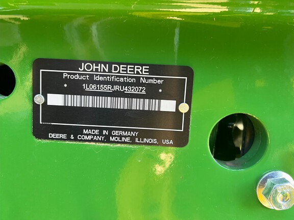 2024 John Deere 6R 155 Tractor