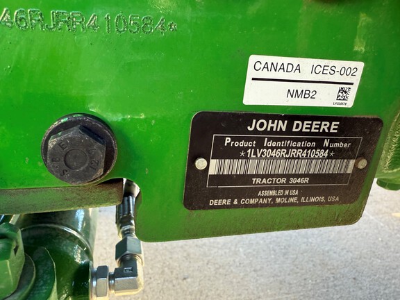 2024 John Deere 3046R Tractor Compact