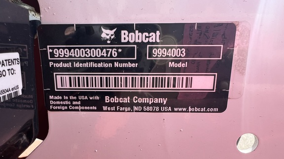 2022 Bobcat ZS 4000 54" Misc