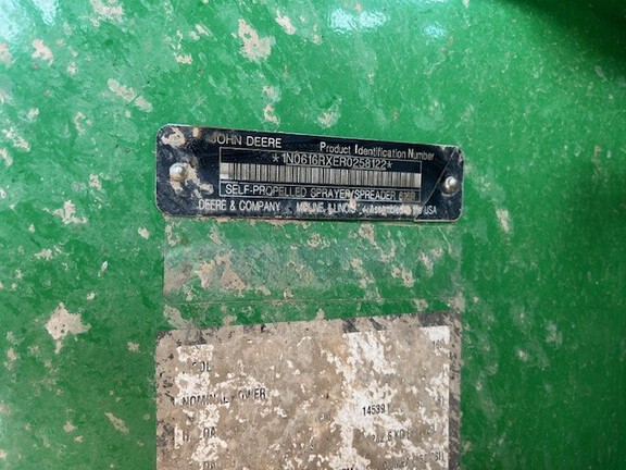 2025 John Deere 616R Sprayer/High Clearance