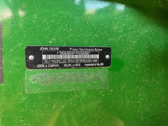 2025 John Deere 616R Sprayer/High Clearance