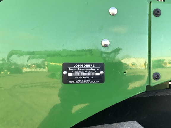 2022 John Deere 9900 Forage Harvester