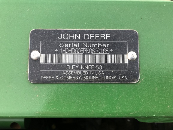 2022 John Deere HD50F Header Combine