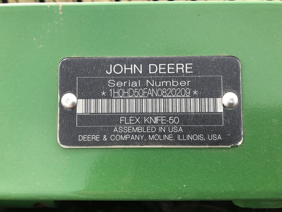 2022 John Deere HD50F Header Combine