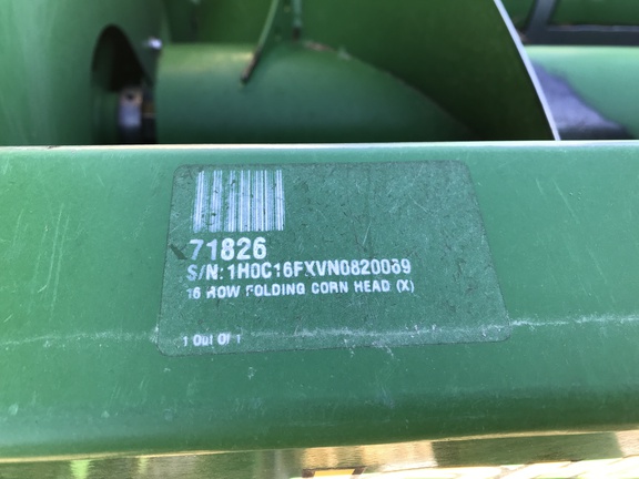 2022 John Deere C16F Header Corn Head