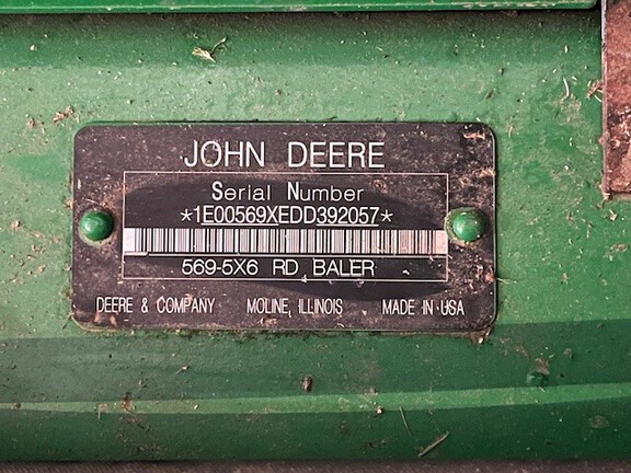 2013 John Deere 569 Baler/Round