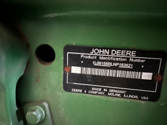 2022 John Deere 6R 155 Tractor