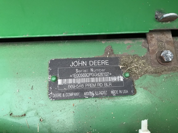 2016 John Deere 569 Premium Baler/Round