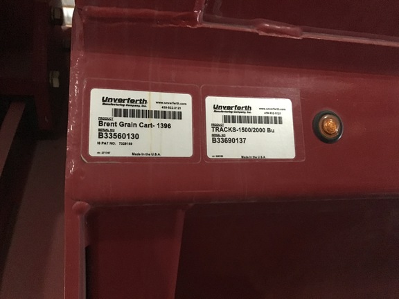 2015 Brent 1396 Grain Cart