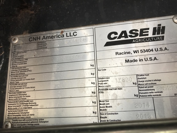 2014 Case IH 7230 Combine