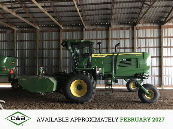 2024 John Deere W235R Windrower
