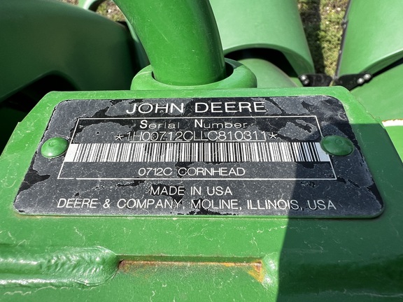 2020 John Deere 712C Header Corn Head