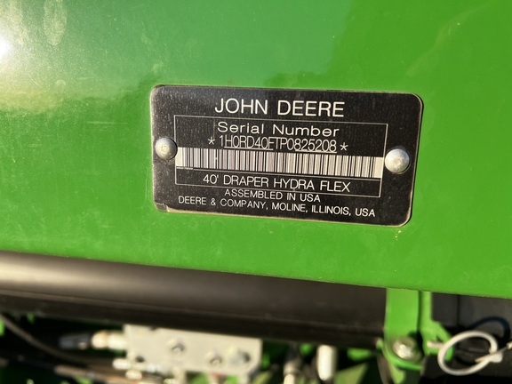 2023 John Deere RD40F Header Combine