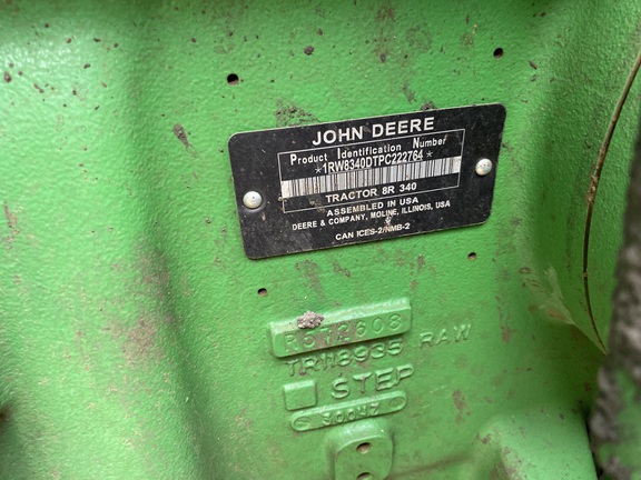 2023 John Deere 8R 340 Tractor