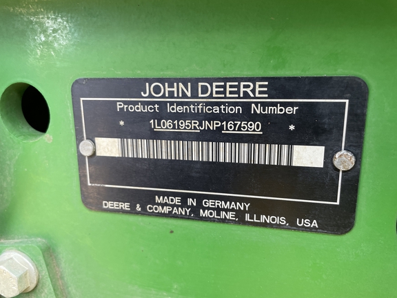 2023 John Deere 6R 195 Tractor