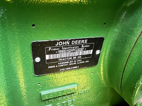 2023 John Deere 8R 310 Tractor