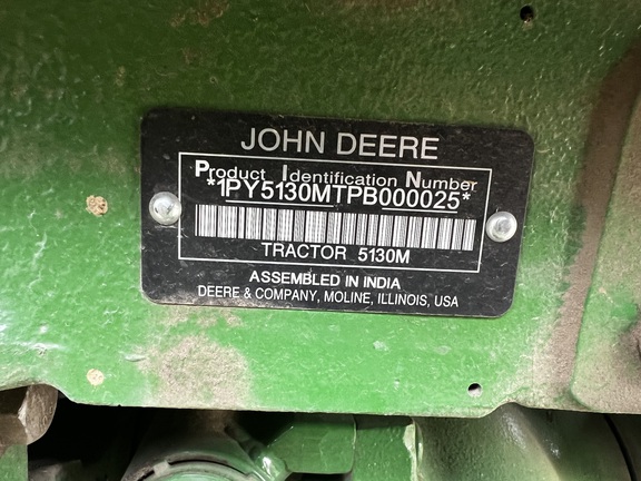 2023 John Deere 5130M Tractor