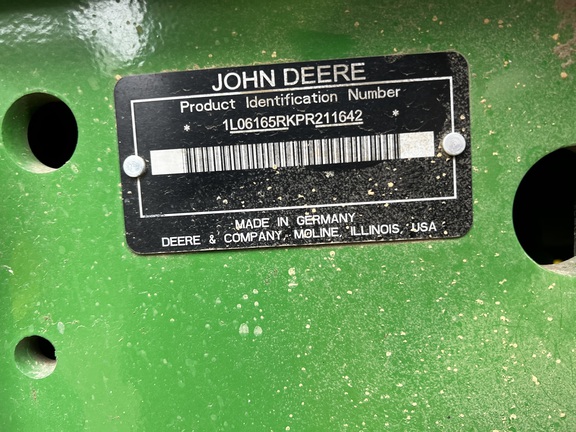 2024 John Deere 6R 165 Tractor