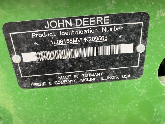 2024 John Deere 6155M Tractor