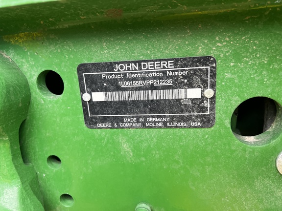 2024 John Deere 6R 155 Tractor