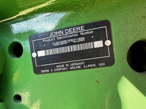 2024 John Deere 6R 165 Tractor