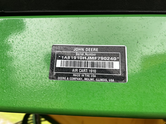 2021 John Deere 1890 Air Seeder