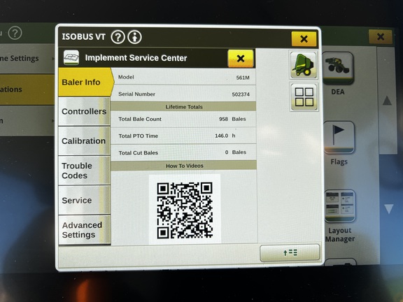 2024 John Deere 561M Baler/Round