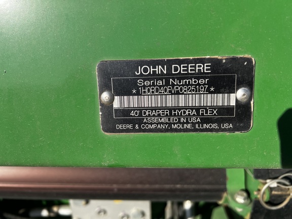 2023 John Deere RD40F Header Combine