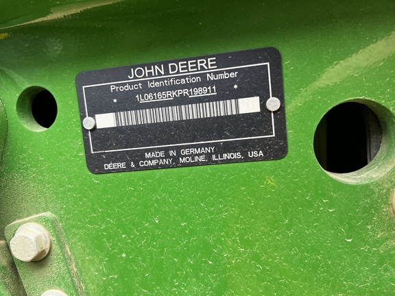 2023 John Deere 6R 165 Tractor