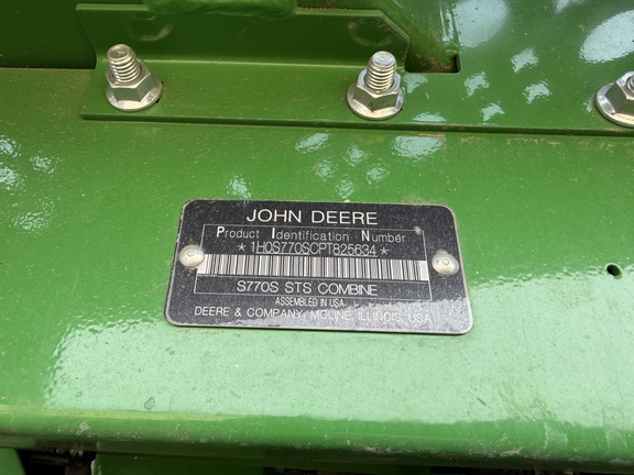 2023 John Deere S770 Combine
