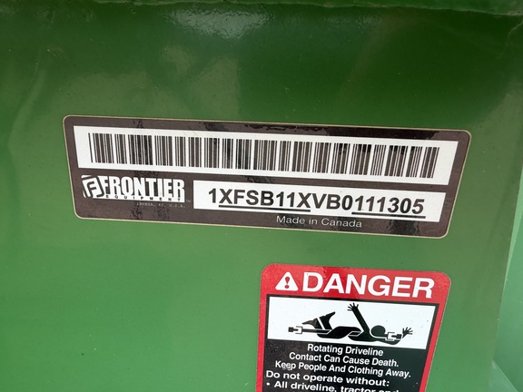 2011 John Deere SB1194 Snow Blower
