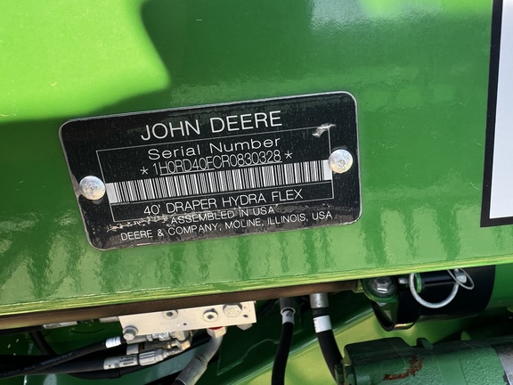 2024 John Deere RD40F Header Combine